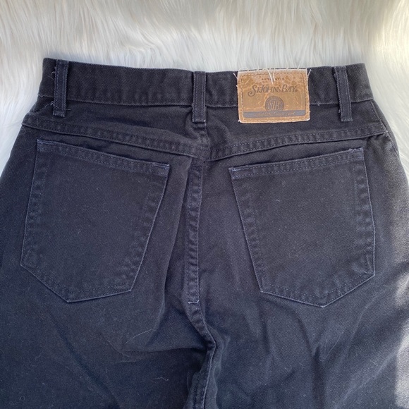 SOLD / VINTAGE • black high waisted jeans - Picture 8 of 8